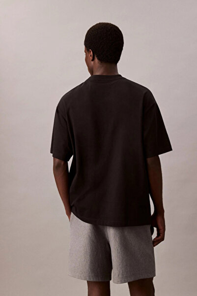 Calvin Klein Men's Embroidery Logo T-Shirt - Black