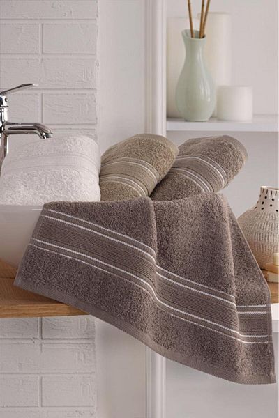 MODALİN Towel Set 4 Pcs High Absorbent Gala 50X90 cm