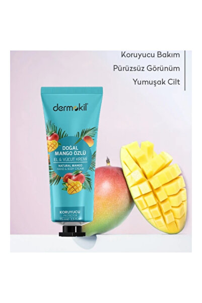 Dermokil doğal mango özlü el&vücut kremi