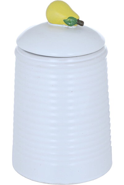 Generic Al Saif Gallery Porcelain Spice Jar, 10.8 x 10.8 x 17.6 cm, Pear Lid ...