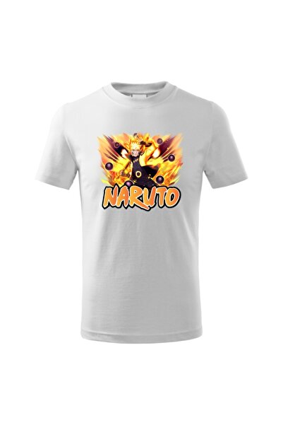 Funny Gift Tricou cu maneca scurta pentru copii Naruto Fight