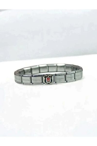 MSBTAKI Stainless Steel 316L Steel Italian Silver Color Fan Bracelet 19cm New Season