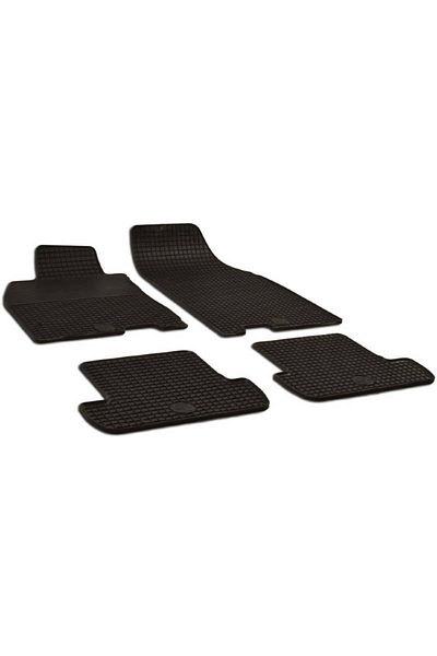 BGRJ Automotive Rubber mats for Renault Megane 3, Fluence, set of 4