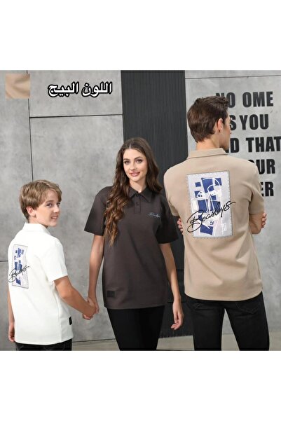 ALANAQA Boys' unisex polo shirts, ages 5-16 years