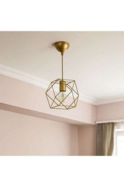 NisaLuce Nisa Luce Zambak Tekli Avize - Eskitme - 70x22x22 cm