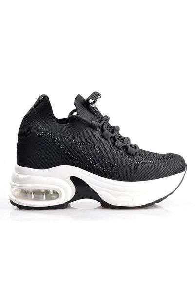 Guja 25y300-12 Pantofi sport pentru femei, cu căptușeală ascunsă, cu talpă înaltă, Stone
