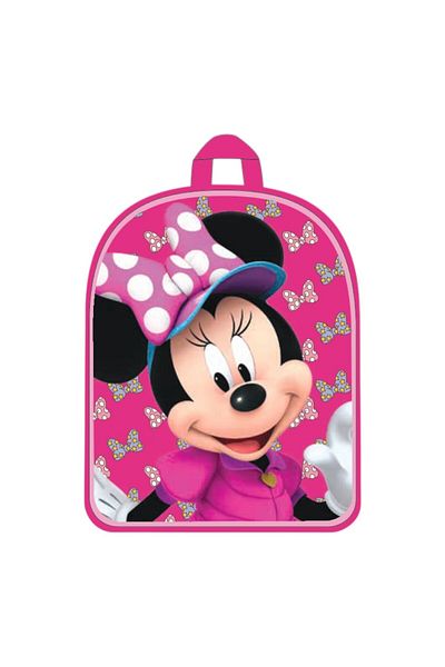 Minnie Mouse Kindergarten backpack, 30x26x10 cm, adjustable and reinforced straps, multicolor, Minnie Mouse