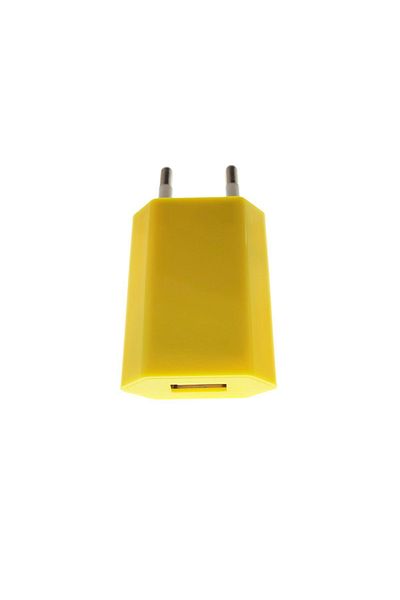 OEM Incarcator de perete, adaptor de alimentare USB,1000 mA, galben