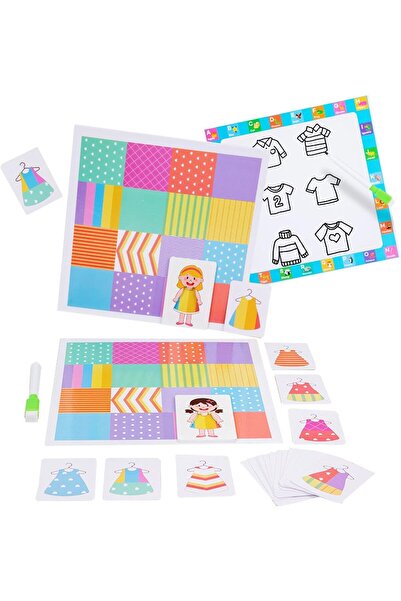 rexa مجموعة لعبة تلبيس ومكياج جلام ماتش - لعبة لوحية لأنشطة الموضة للبنات من ...