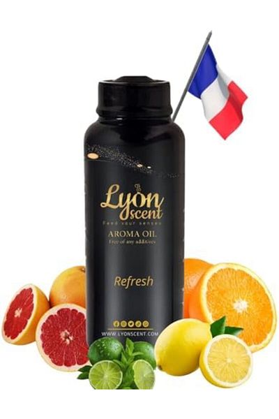 Lyon Scent Aroma Oil, 100% Pure, Diffuser Refills For Air Freshener Machine, Essential Fragrance