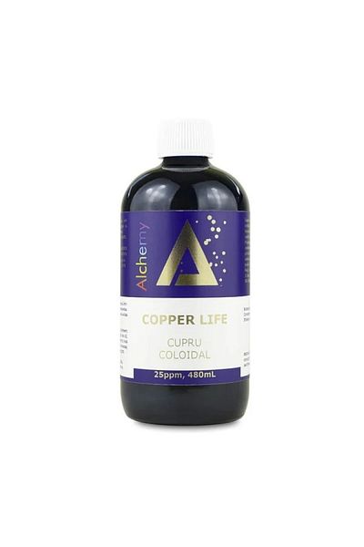 ALCHEMY Cupru Coloidal Pure Alchemy Cupru Life 25 ppm, 480 ml