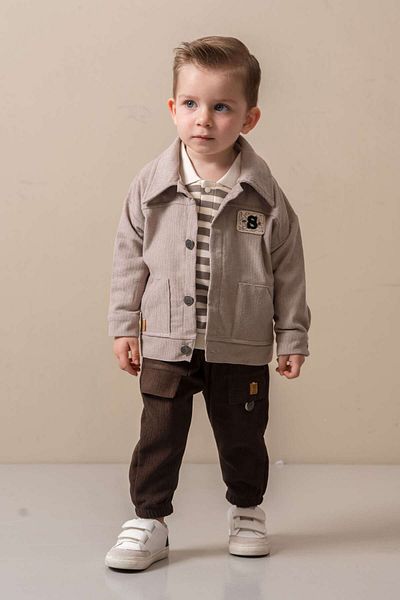JNF kids Baby Boy & Children's Jacketed Triple Set