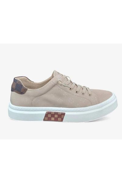 Guja 25Y501 40/44 Men's Monogram Patterned Sneaker Shoes