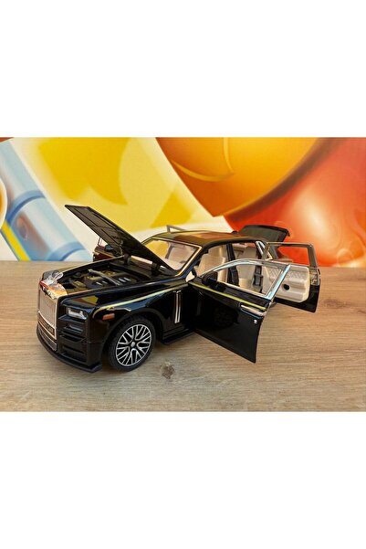 scntoys Çek Bırak Işıklı Ve Sesli Metal Rolls Royce Sweptail Model Diecast Araba Açılabilir Kapılar 18Cm Ort