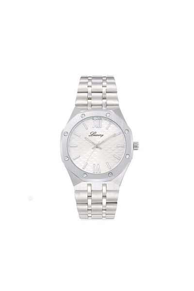 Luxure Men's steel watch in silver color