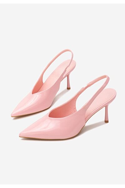 B T Shoes Dollya pink slingback shoes