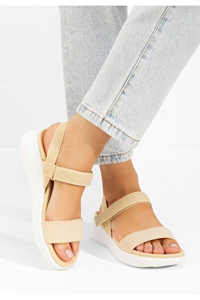 B T Shoes Sandals with orthopedic sole Casadis beige