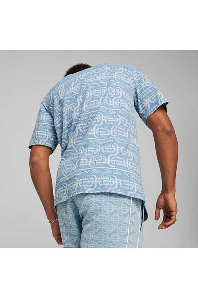 Puma Tricou pentru bărbați X Palm Tree Crew STRIPED