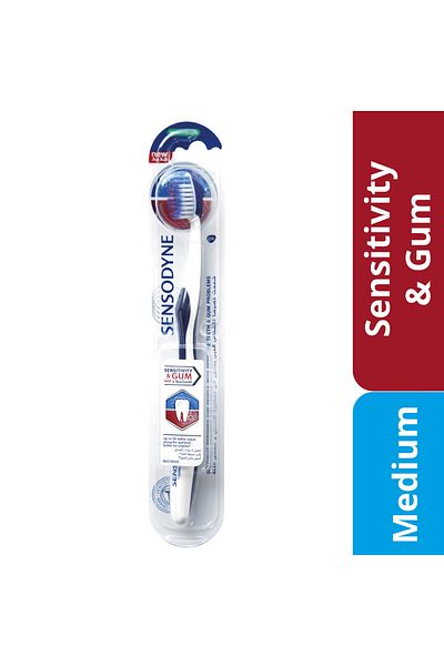 Sensodyne Sensitivity & Gum Toothbrush Medium Assorted Color 1 pc