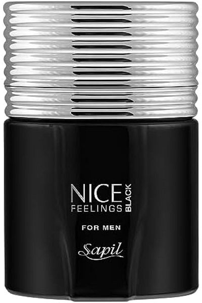 sapil عطر سبيل نايس فيلينجز بلاك للرجال، 75 مل