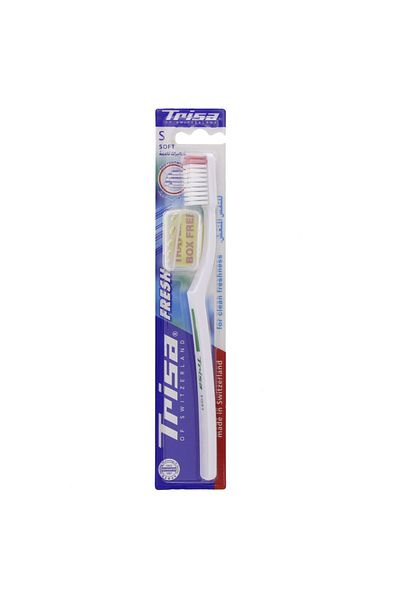 Trisa Soft Tooth Brush Assorted Colours 1 pc