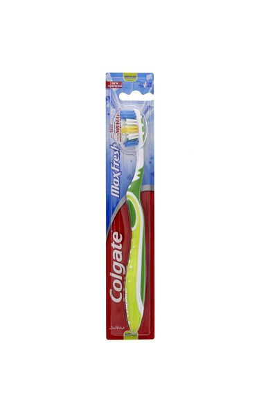 Colgate Max Fresh Medium Toothbrush Assorted Colour 1 pc