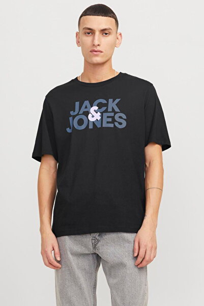 Jack & Jones T-Shirt Logo Rundhals-T-Shirt