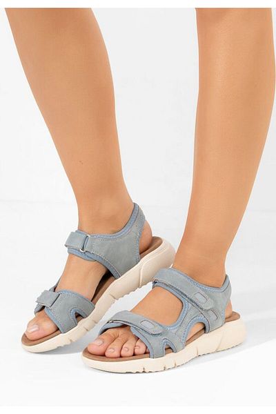 B T Shoes Sandale sport dama Alanie albastre