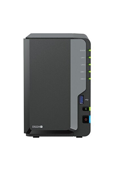 SYNOLOGY DS224PLUS Nas 2 Yuvalı 2gb Depolama Ünitesi