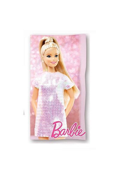Barbie Children's bath towel, 100% cotton, multicolor, 70x140 cm, Barbie