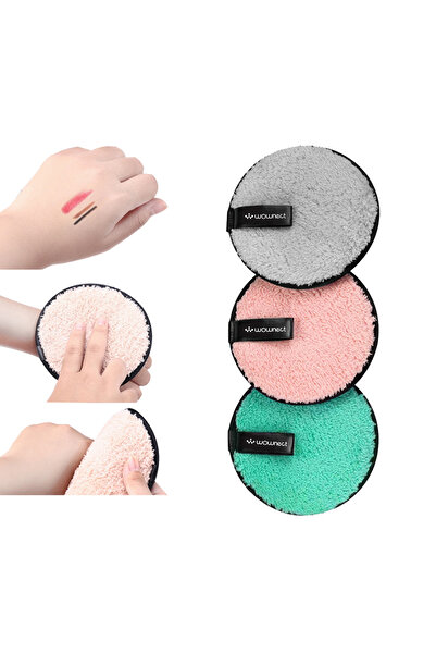 Wownect منشفة تنظيف الوجه قابلة لإعادة الاستخدام، قطعة قماش قابلة للغسل ومناس...