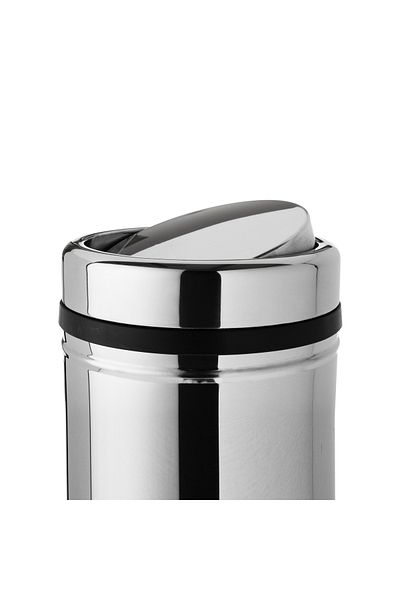Dania Turkish-made stainless steel wastebasket, 16 liters