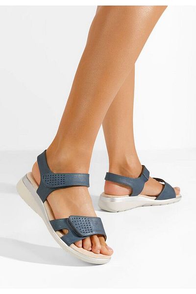 B T Shoes Sandale dama Sorevia albastre