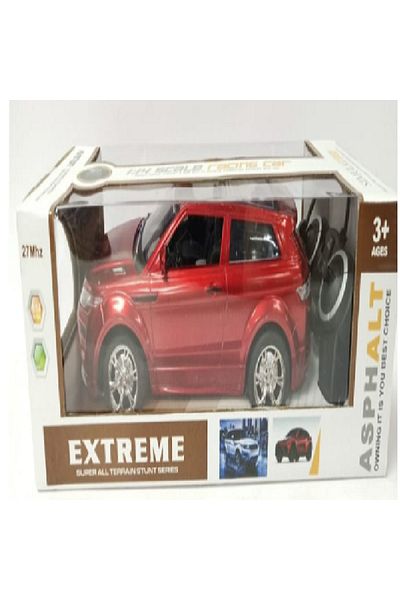 rexa Extreme 1:14 Scale Remote Control Stunt Racing Car – Red Super Vehicle Toy for Kids