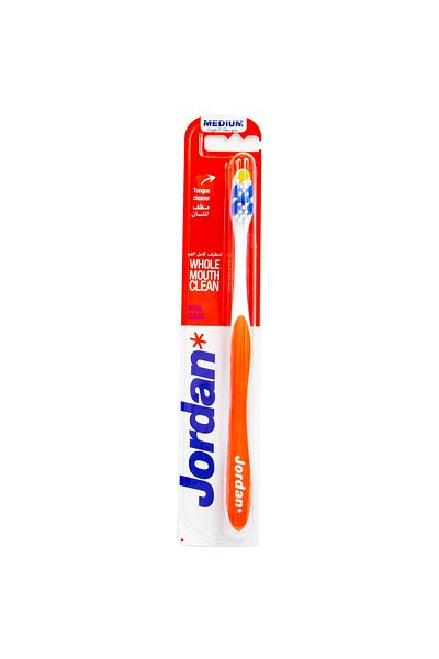 JORDAN Total Clean Tooth Brush Medium 1 pc