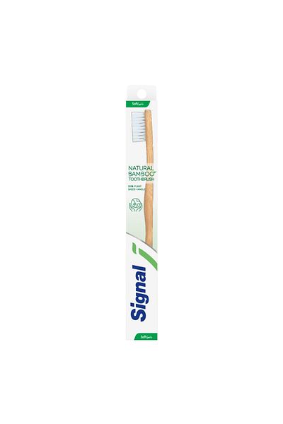 Signal Natural Bamboo Tooth Brush Soft 1 pc