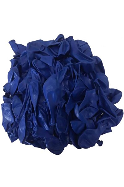 Zanzibar 10’lu 12 İnç Pastel Koyu Mavi Balon Seti – Helyum Uyumlu, Şık ve Day...