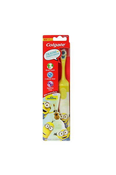 Colgate Kids Extra Soft Powered Toothbrush Minions 1 pc