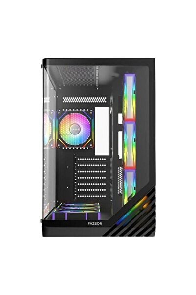 FAZEON F3 750W 80PLUS Bronze 7X120MM Argb Fanlı Atx Bilgisayar Kasası