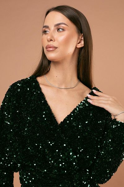 Divah.ro Short sequin dress