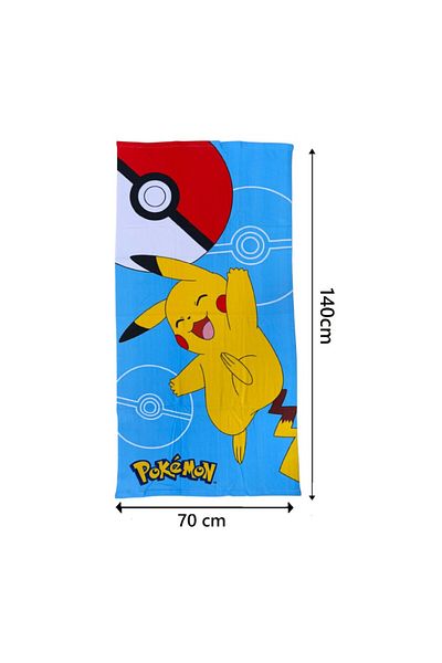 Pokemon Children's bath towel, multicolor, 70x140 cm, Pokémon