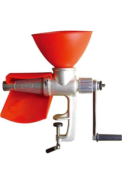 ZEP TI-E LA INDEMANA Zep Tomato Chopper Made of Durable Cast Iron, Crank and Fixing Lever