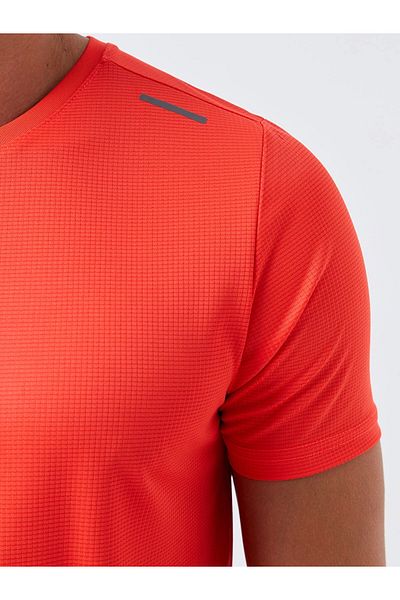 LC Waikiki Xside Active Orange Dry-Tech Crew Neck Short Sleeve Men's Sports T-Shirt