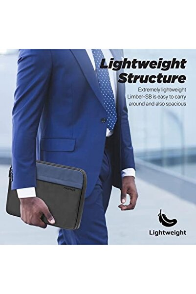 Promate حقيبة كمبيوتر محمول مقاس 13 بوصة، Limber-SB