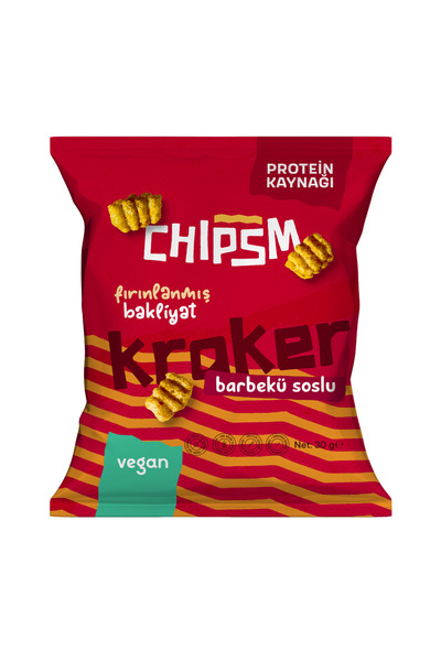 Doğal Agro CHIPSM BARBEKÜ SOSLU KRAKER 15'Lİ PAKET