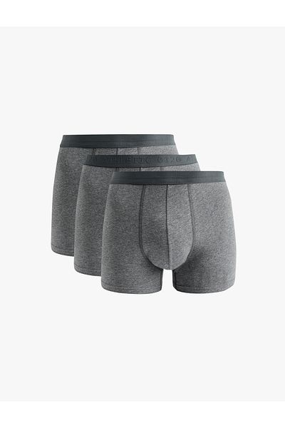 Koton Basic Cotton Boxer Σετ 3 τεμαχίων