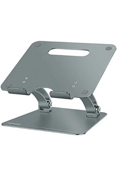 Promate حامل كمبيوتر محمول من الألومنيوم، DeskMate-7