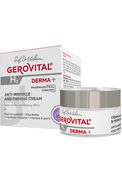 GEROVITAL Anti-wrinkle and Firming Cream Gerovital H3 Derma+, 50 ml