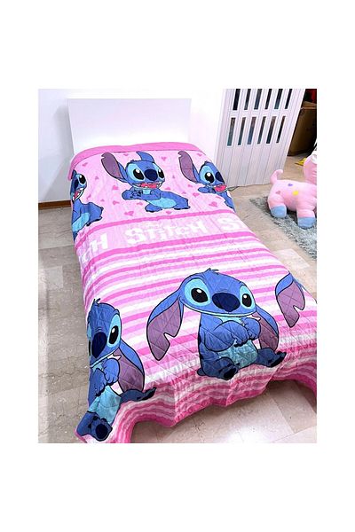 Stitch Bedspread, 250x150 cm, multicolor, Stitch, Disney