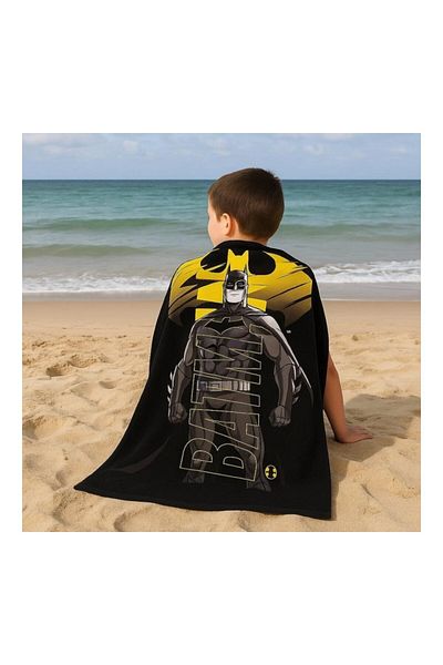 Batman Children's bath towel, 100% cotton, multicolor, 70x140 cm, Batman